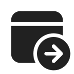 Calendar Arrow Right SVG Icon
